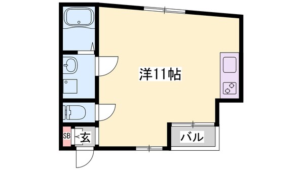 加古川駅 徒歩7分 1階の物件間取画像